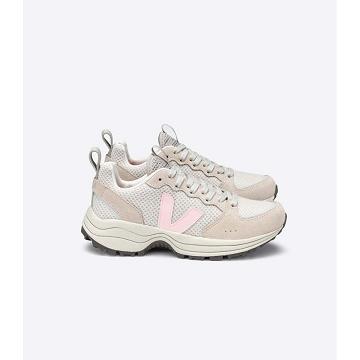 Veja VENTURI HEXAMESH Loopschoenen Dames White/Pink | BE 442DFM